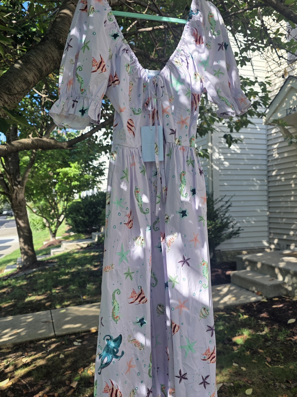 Hill House The Ophelia Dress - Sea Creatures